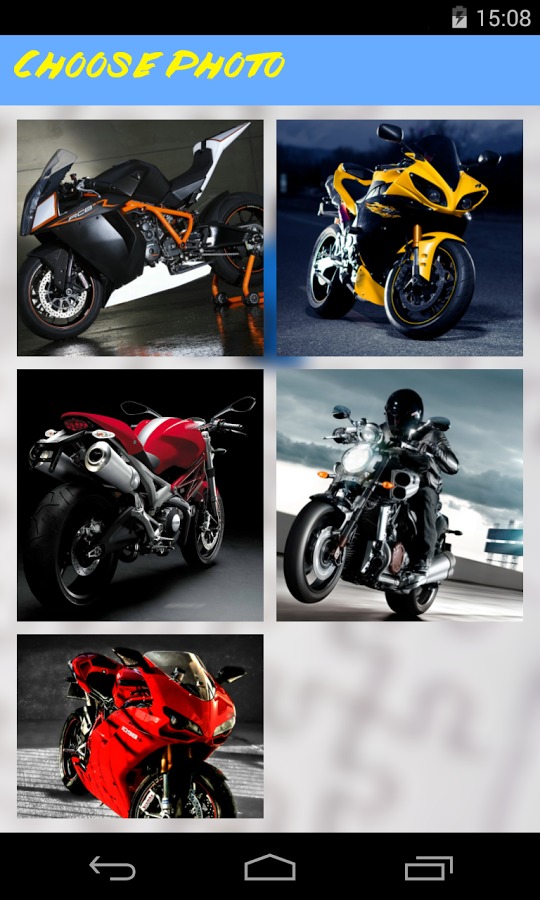 Motorcycles Jigsaw Puzzle截图3