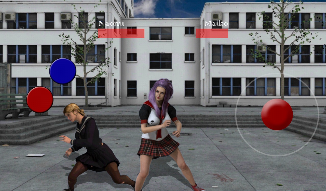 Ultimate Girl Fighting Game截图1