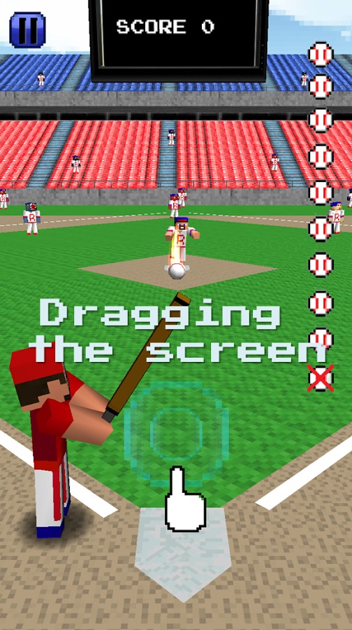 Pixel Homerun Baseball legend截图3