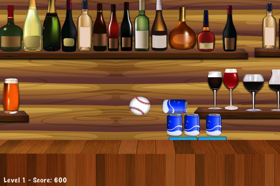 Beer Can Knockdown Strike One截图3