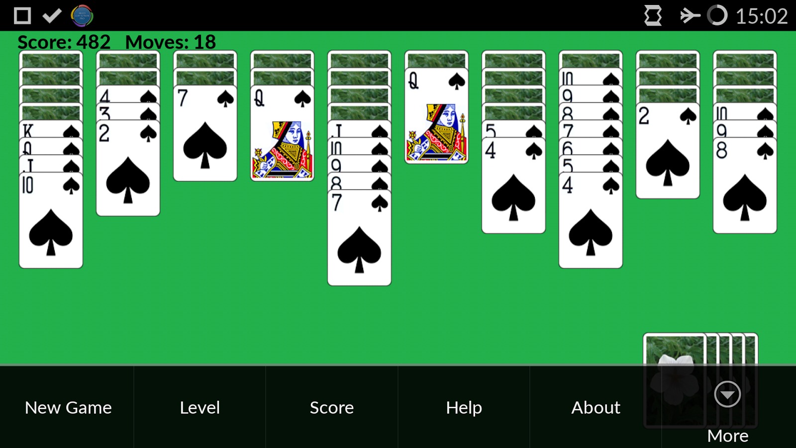 Pro Spider Solitaire free截图3