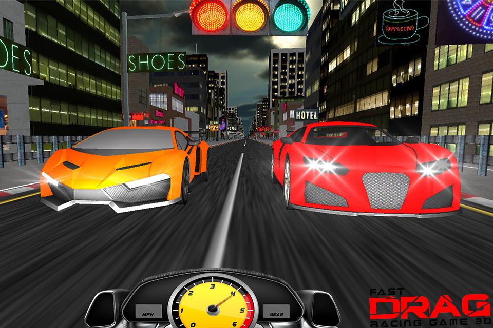 Fast Drag Race 3D截图3