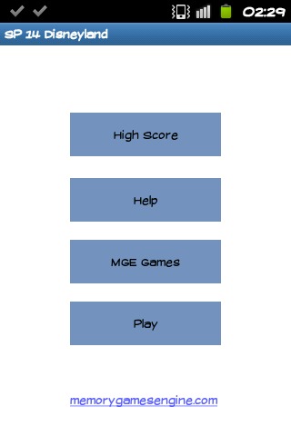 Sliding Puzzle 14 - Disneyland截图1