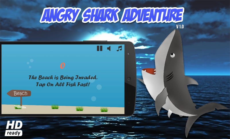 Angry Shark Adventure截图4