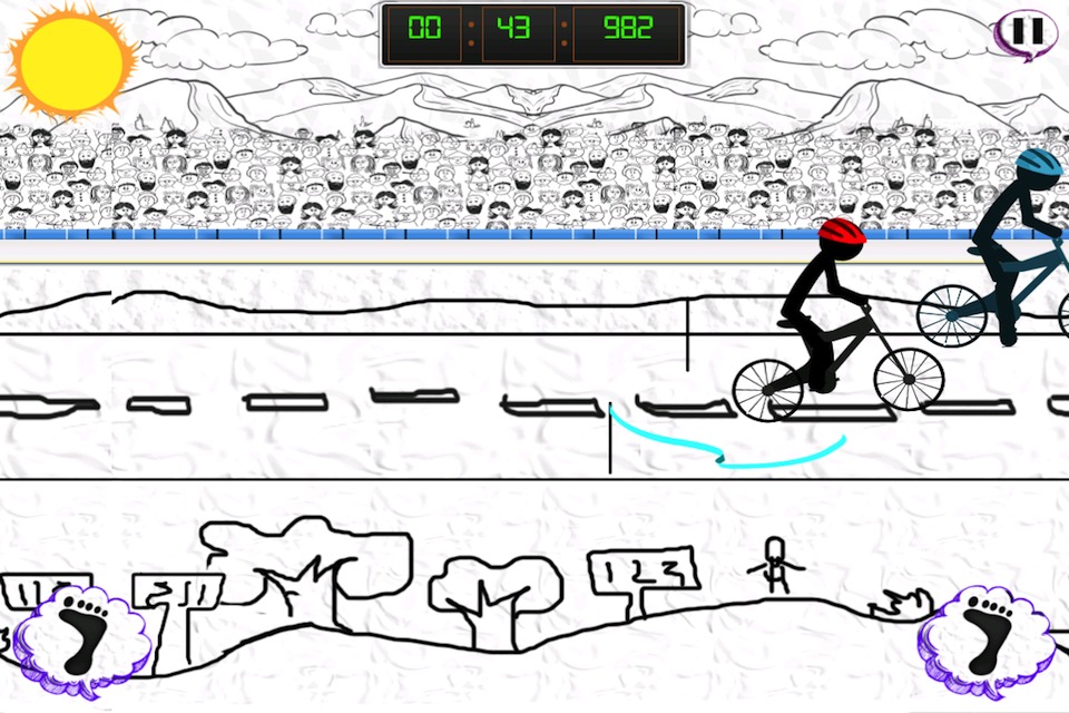 Stickman Cycle World Champions截图3