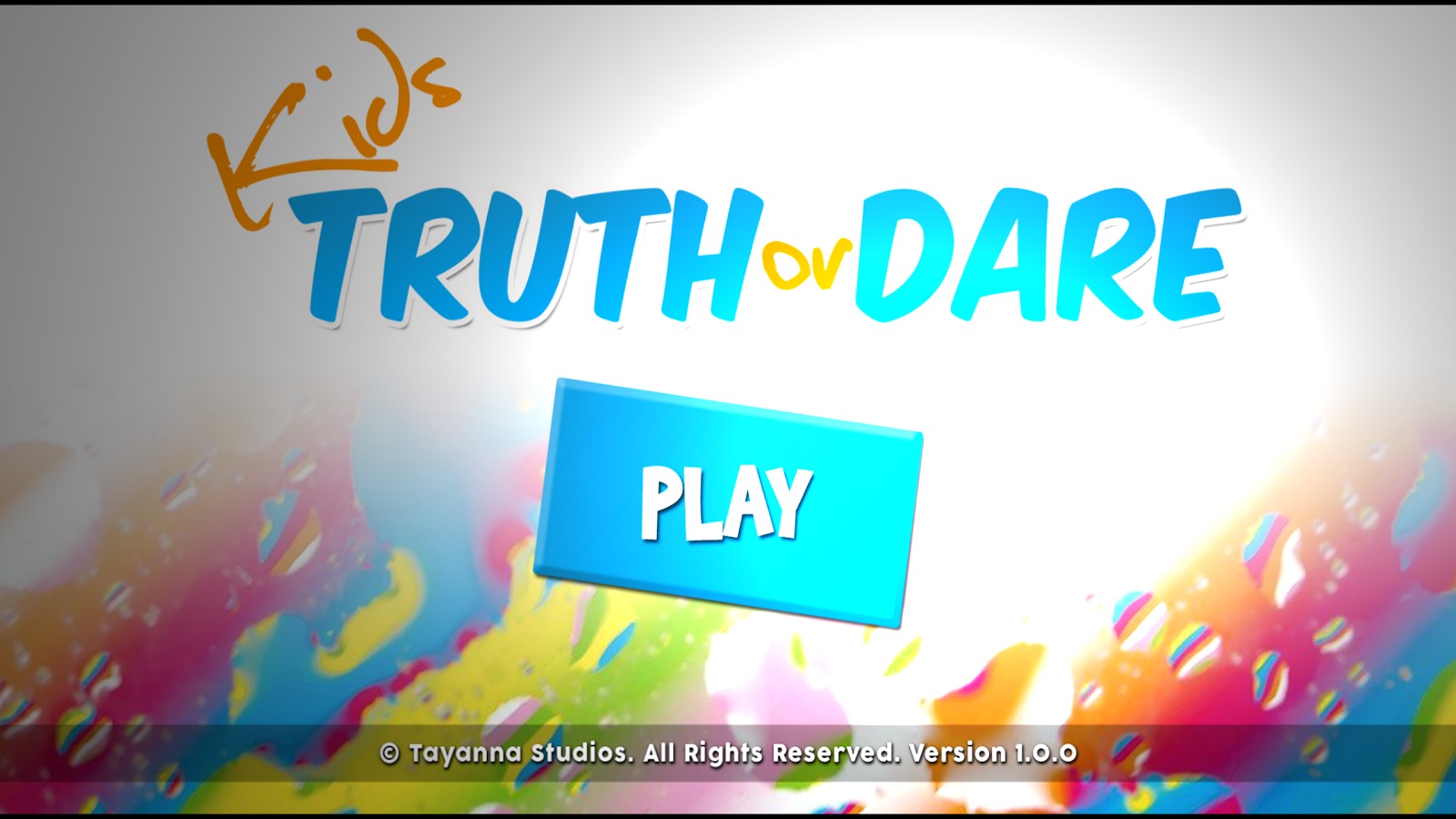 Kids Games: Truth or Dare!截图1