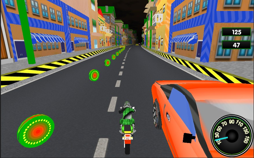 City Drag Moto Race截图3