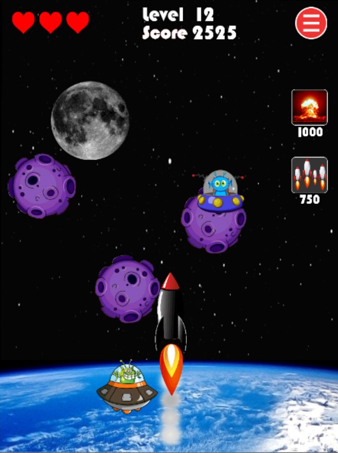 Missile Defense: UFO Attack截图3