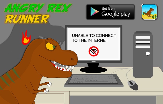 Angry Rex Runner截图1