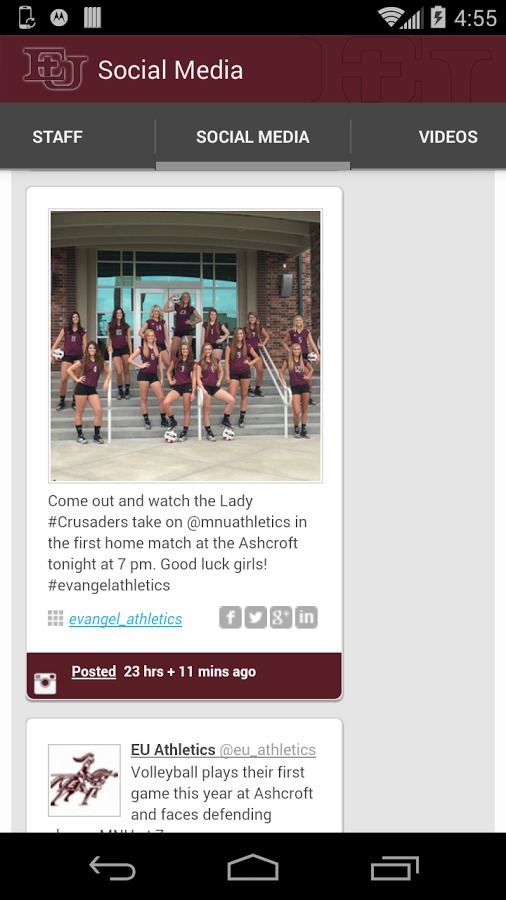 Evangel Athletics截图5