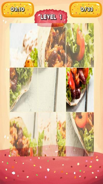 Jung food Jigsaw Puzzle截图3