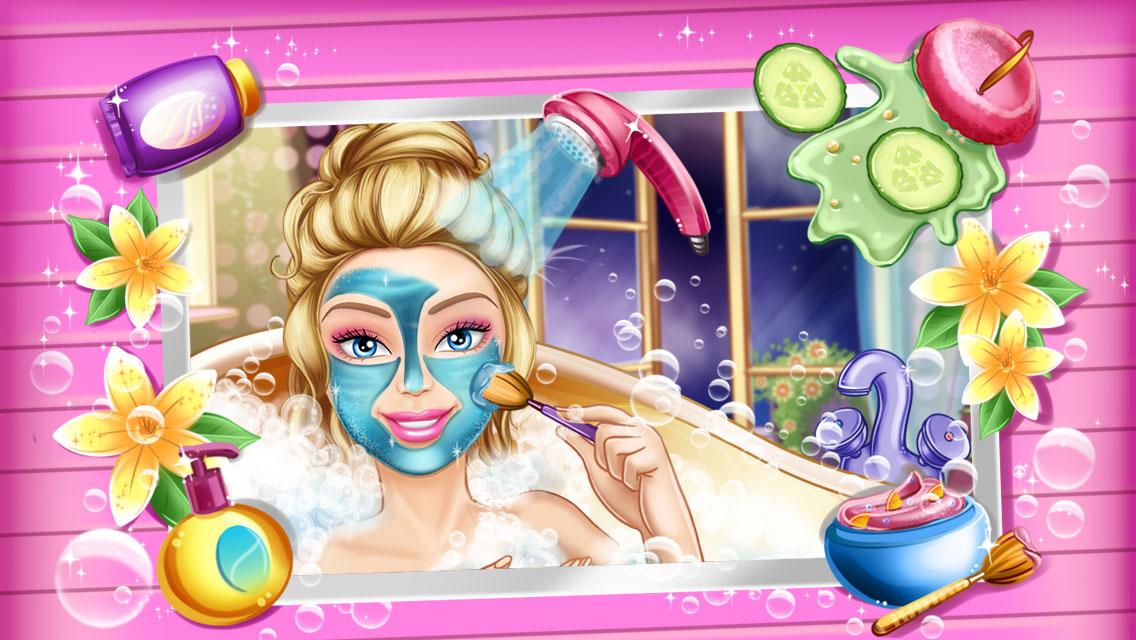 Pink Spa Bath: Games for Girls截图3