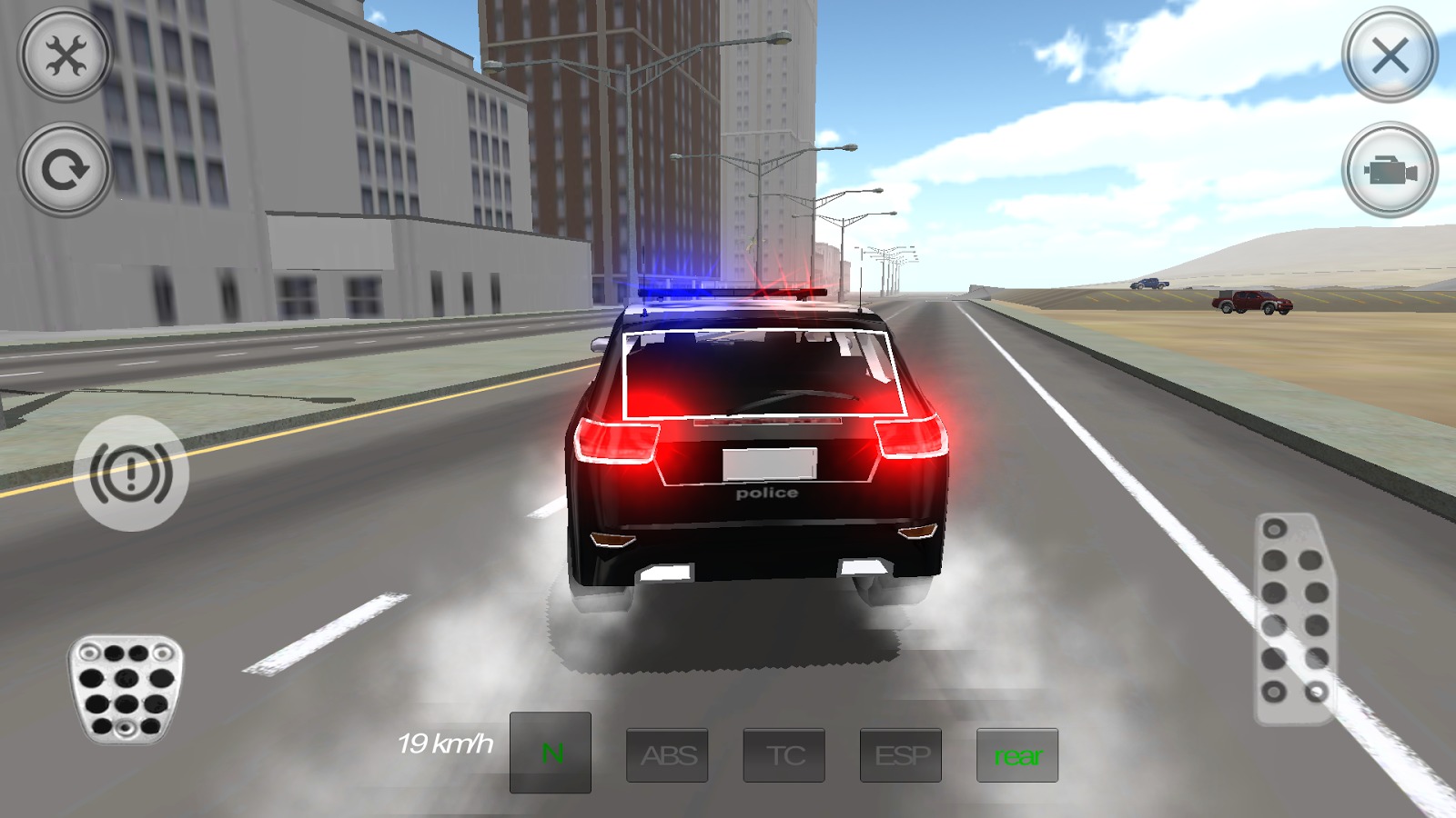 4WD SUV Police Car Driving截图1