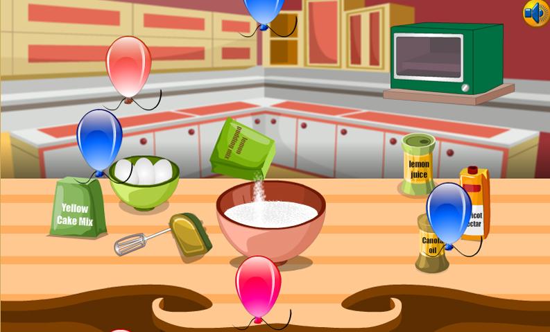 Cooking Game Lemon Cake截图2