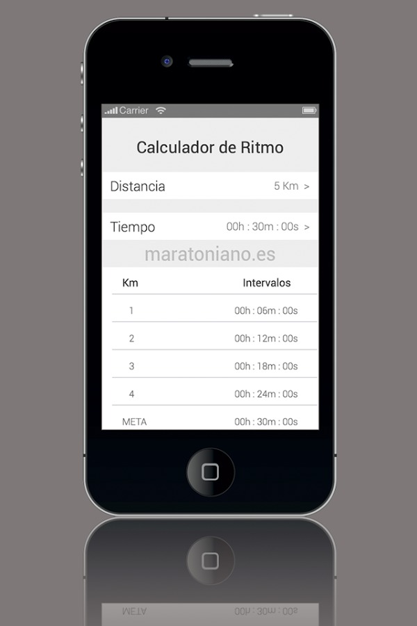 Calculador de Ritmo截图1