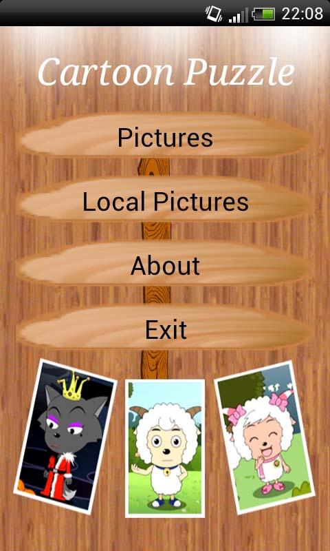 Cartoon Puzzle For Children截图1