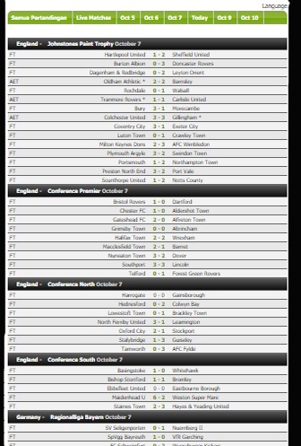 Live Score Indonesia截图3