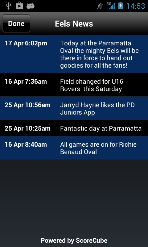 Parramatta District JRL截图5