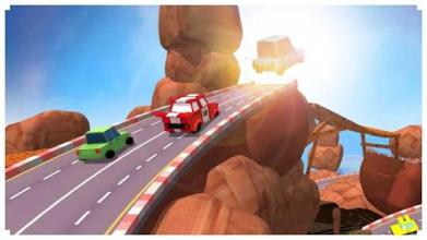 Blocky Cars SIM 2018 - Hill Racing截图4