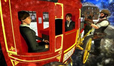 Horse Carriage Transport Cart Riding Simulator 3D截图5