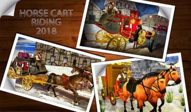 Horse Carriage Transport Cart Riding Simulator 3D截图1