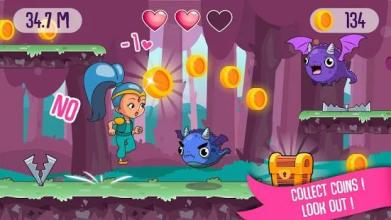 Runner Shimmer and Shine Princess Adventure Game截图1