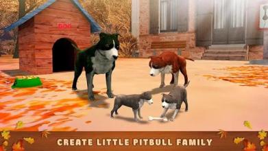 Pitbull Dog Simulator Fighting 3D截图2