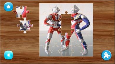 Crazy puzzle: Ultraman game截图2