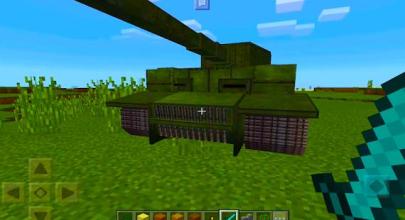 2018 War Tank MCPE Mod!截图5