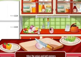 chicken fajitas cooking - cookies girls games截图3