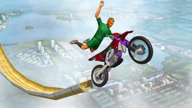 Crazy Bike Stunt Tricks Challenge截图1