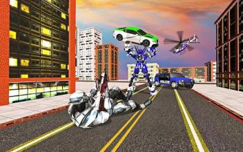 US Police Robot War Multi Robot Transform Games截图2