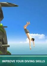 Cliff Flip Diving 3D - Swimming Pool Flip Master截图4