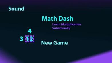 Math Dash - Learn Multiplication截图3