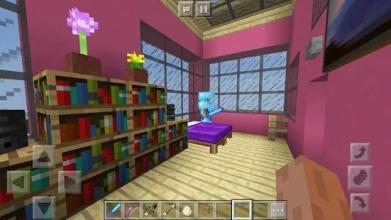 New Pink Treehouse. Map for MCPE截图3