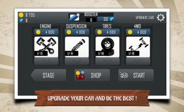 Mountain Hill Climb Racing截图2