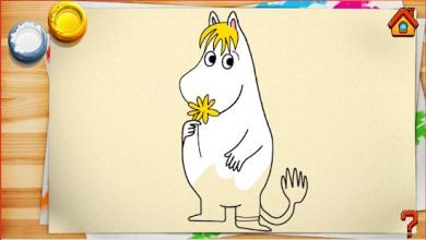 Coloring Moomin截图1