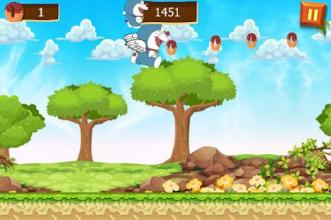 Super Doraemon Run in jungle Adventures截图1