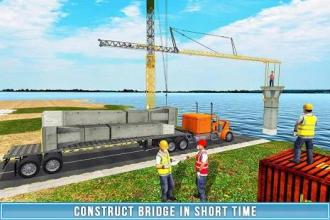 River Bridge Builds Construction: Free games截图3