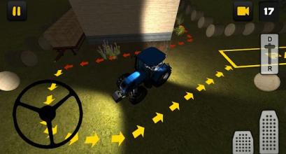 Night Tractor 3D: Hay Transport截图1