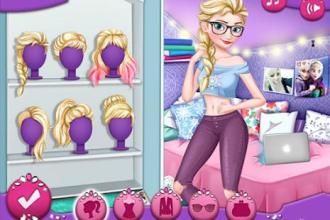 ❄ Modern Sisters Princess Makeup Dress up Game ❤截图1