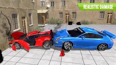 Realistic Beam Car Crash Simulator: Stunt Racing截图1