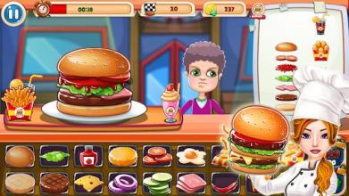 Crazy Burger Chef : Kitchen Fever : Cooking Games截图4
