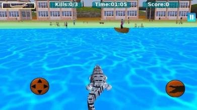 Wild Hungry Crocodile Attack : Water Attack Games截图3