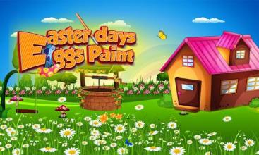 Easter Days Eggs Paint: Painting Games截图2