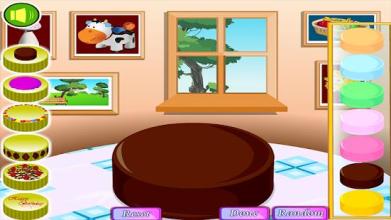 games decorating cake for girls截图5