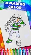 Buzz Lightyear : Coloring Toys Story Book截图3