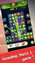 Fruit Burst Match 3: Fruits Mania Heroes Legend截图2