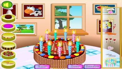 games decorating cake for girls截图1