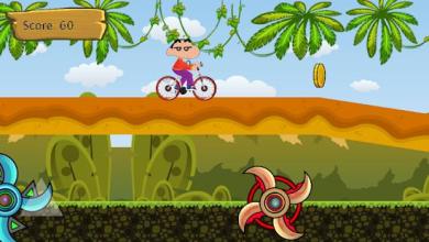 Shin-Chan Jungle Bike Racing截图4